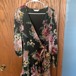 Lauren Conrad Midi Wrap Dress